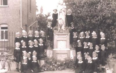 Herenthout, meisjesschool, 3de leerjaar 1949-1950
