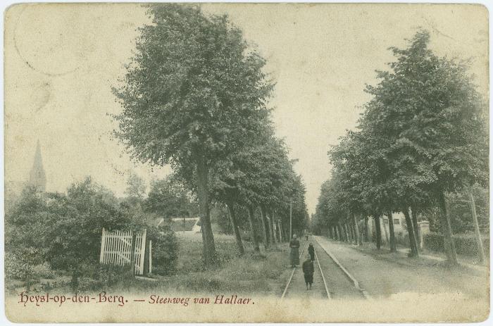 Heist-op-den-Berg, Steenweg op Hallaar