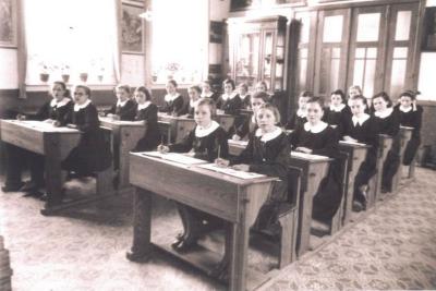 Herenthout, meisjesschool, 8ste leerjaar, 1938-1939