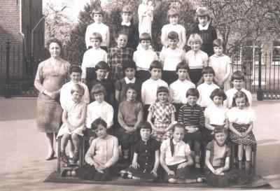 Herenthout, meisjesschool, 3de leerjaar, 1959-1960