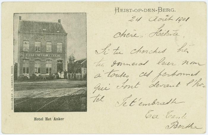 Heist-op-den-Berg, hotel "Het Anker"
