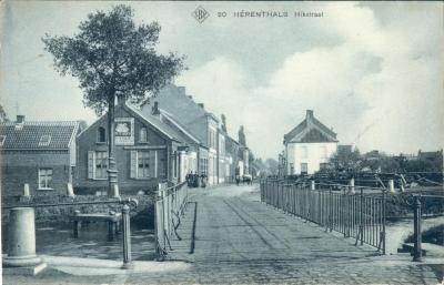 Postkaart, Hikstraat, Herentals