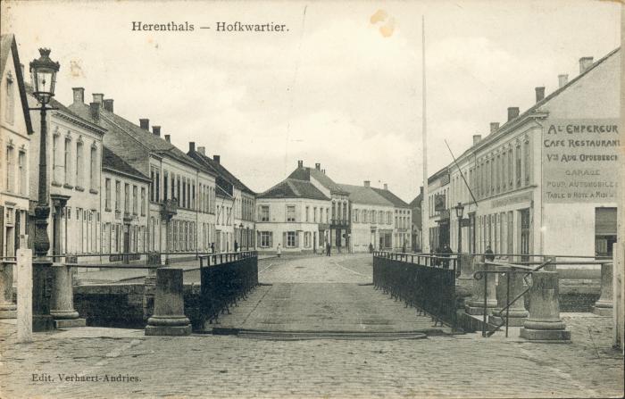 Postkaart, Fraikinstraat, Herentals