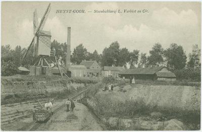 Heist-op-den-Berg, steenbakkerij van Leonard Verbist op Heist-Goor