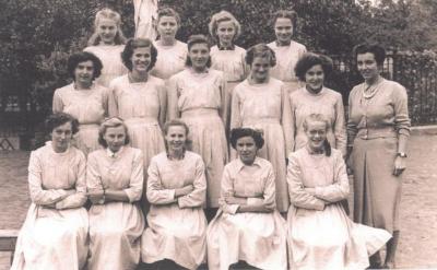 Herenthout, familiale beroepsschool, 2de jaar, 1951-1952