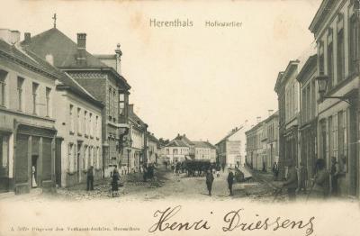 Postkaart, Hofkwartier, Herentals
