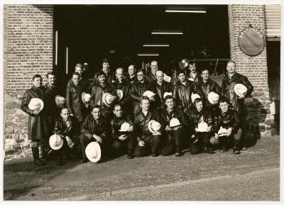 Heist-op-den-Berg, groepsfoto van het brandweerkorps
