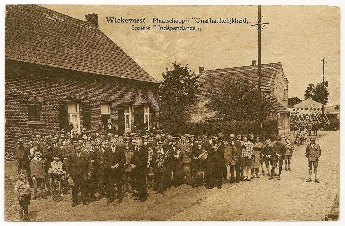 Heist-op-den-Berg, fanfare 'Onafhankelijkheid' te Wiekevorst