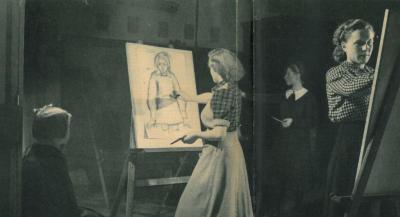 Herenthout, Vesper-tekenschool, 1949