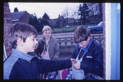 Vorselaar, nieuwjaarszingen 1986