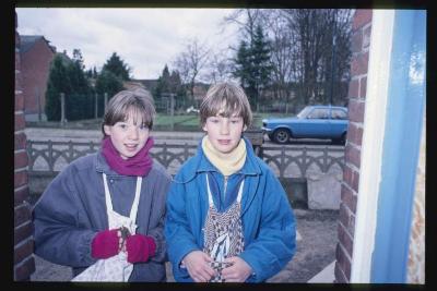 Vorselaar, nieuwjaarszingen 1986