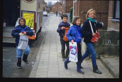 Vorselaar, nieuwjaarszingen 1986