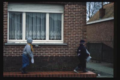 Vorselaar, nieuwjaarszingen 1986