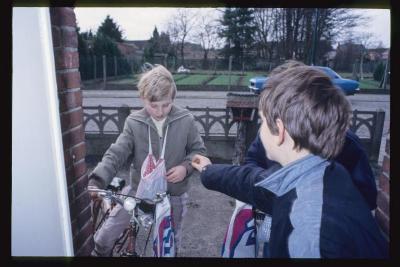 Vorselaar, nieuwjaarszingen 1986