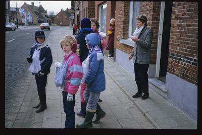 Vorselaar, nieuwjaarszingen 1986