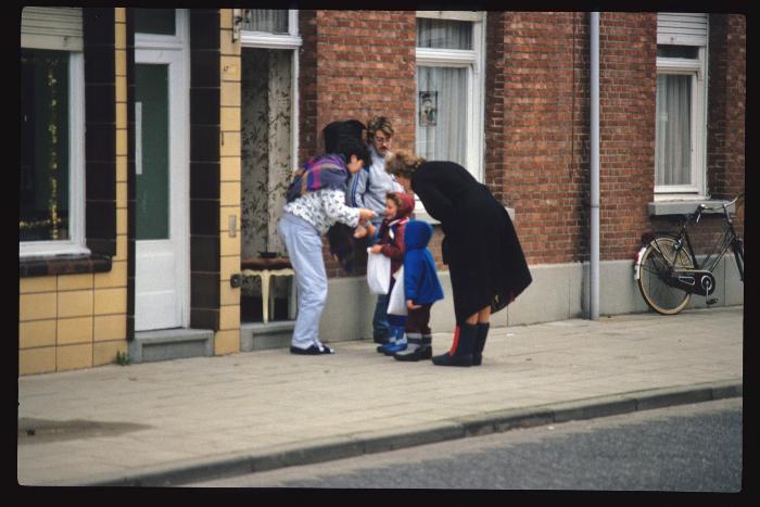 Vorselaar, nieuwjaarszingen 1986