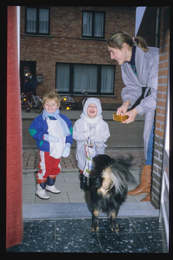 Vorselaar, nieuwjaarszingen 1986