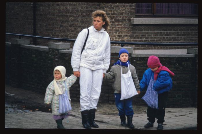 Vorselaar, nieuwjaarszingen 1986