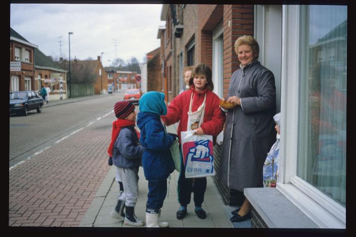 Vorselaar, nieuwjaarszingen 1986