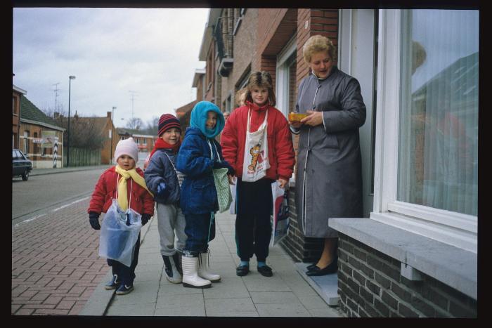 Vorselaar, nieuwjaarszingen 1986