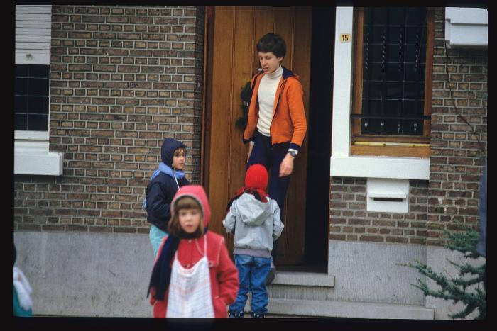 Vorselaar, nieuwjaarszingen 1986
