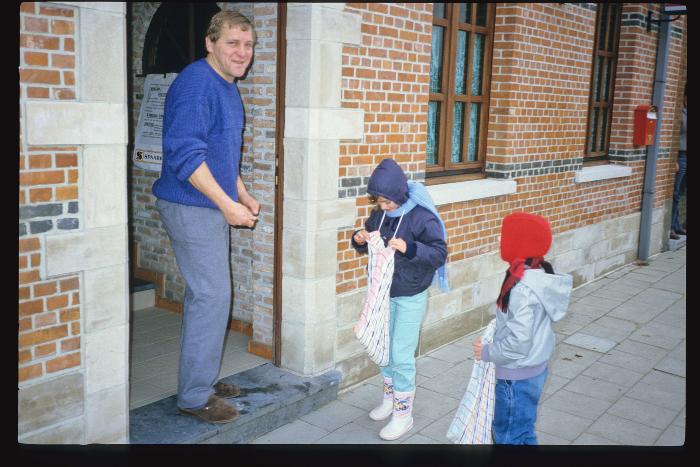 Vorselaar, nieuwjaarszingen 1986