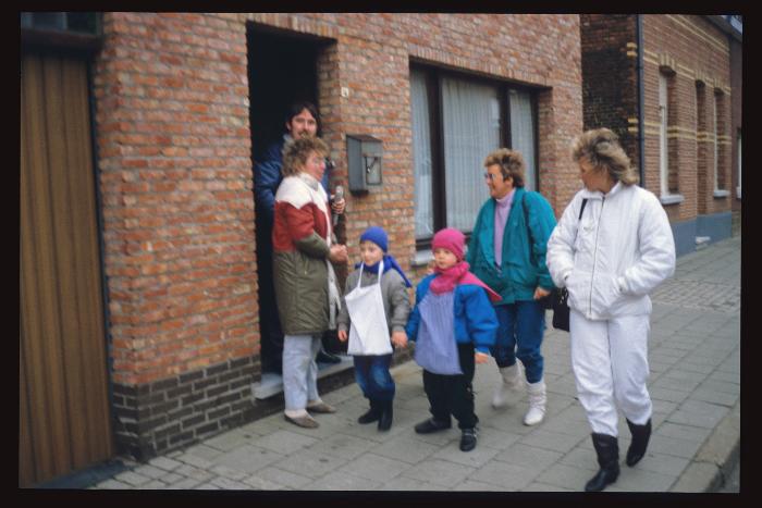 Vorselaar, nieuwjaarszingen 1986