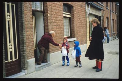 Vorselaar, nieuwjaarszingen 1986