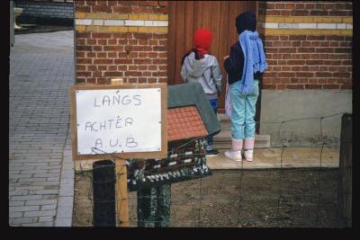 Vorselaar, nieuwjaarszingen 1986