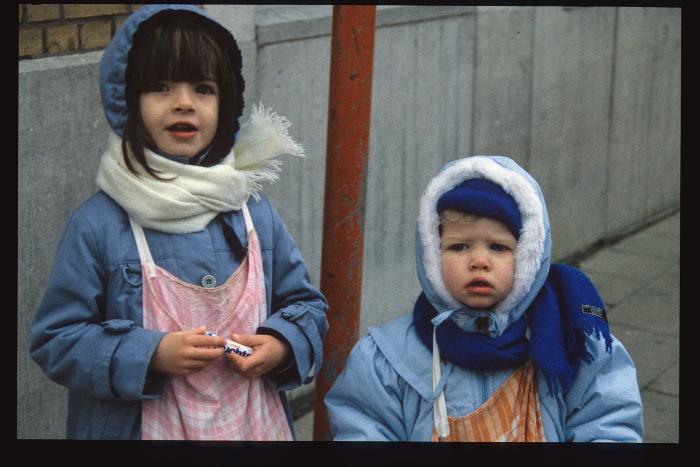 Vorselaar, nieuwjaarszingen 1986