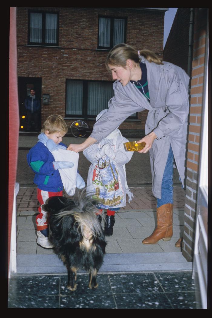 Vorselaar, nieuwjaarszingen 1986