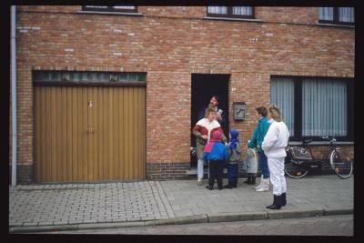 Vorselaar, nieuwjaarszingen 1986