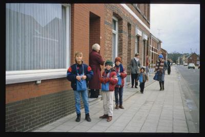 Vorselaar, nieuwjaarszingen 1986