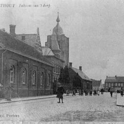 Herenthout, Bouwelse Steenweg, ca 1900