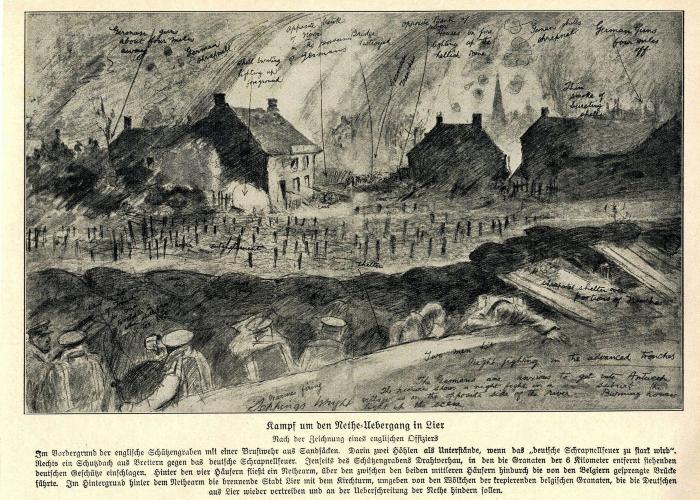 Lier, strijd aan de Nete 1914
