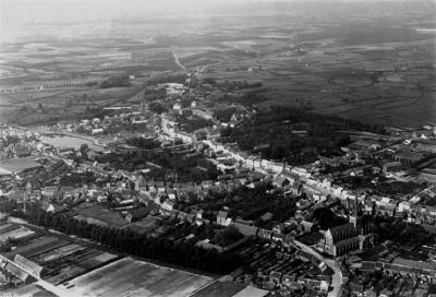 Herentals, luchtfoto, 1929