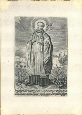 Devotieprentje, Franciscus Xaverius