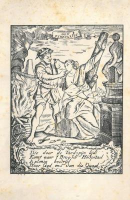 Devotieprentje, Heilige Apolonia, Brugge