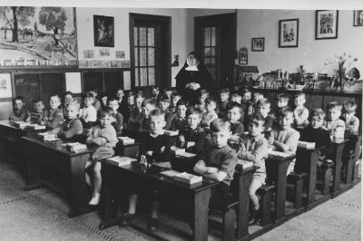 Berlaar, kleuterschool, 1955