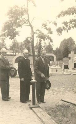 Vorselaar, kerkhof, Bernadette Van Roey, 1957