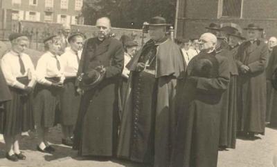 Vorselaar, begrafenis Bernadette Van Roey, 1957