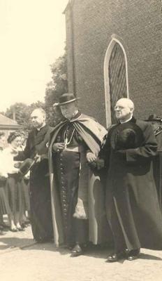 Vorselaar, begrafenis Bernadette Van Roey, 1957