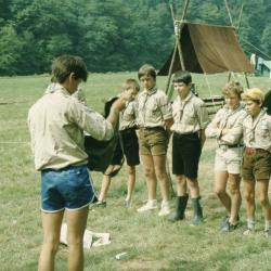 Lille scouts kamp Botassart patrouille 