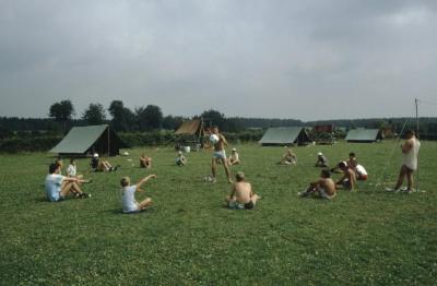 Lille scouts kamp Rocherat