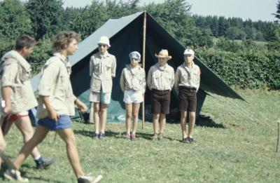 Lille scouts kamp Rocherat