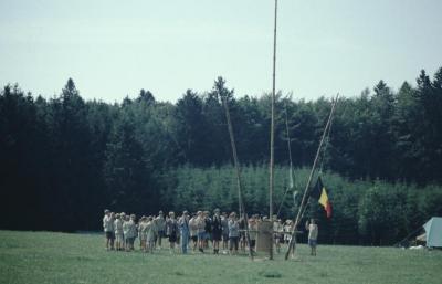 Lille scouts op kamp in Vesqueville