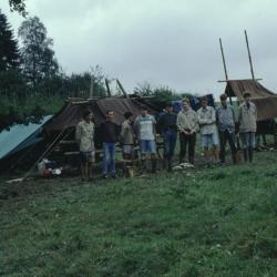 Lille scouts kamp in de Ardenne