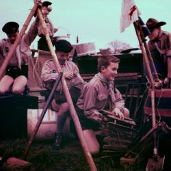 Berlaar, scouts, circa 1962.