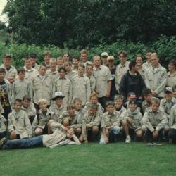 Lille scouts in Waharday