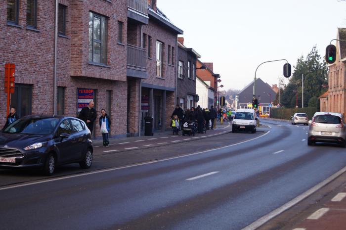 Berlaar-Heikant, nieuwjaarszingen, 2014